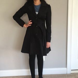 H&M Black Trench Coat